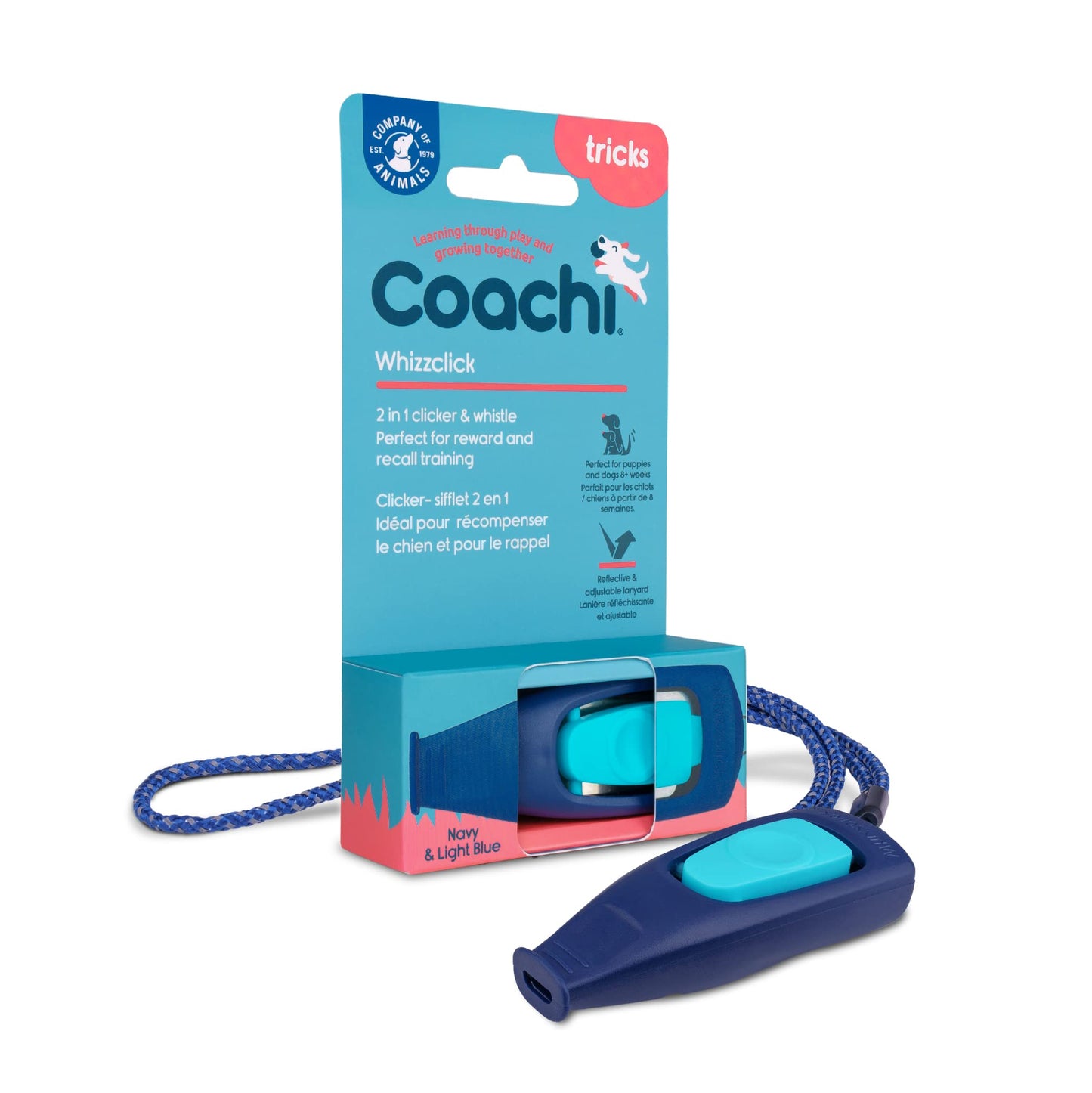 Pawlure™ 2-in-1 Training Clicker & Whistle