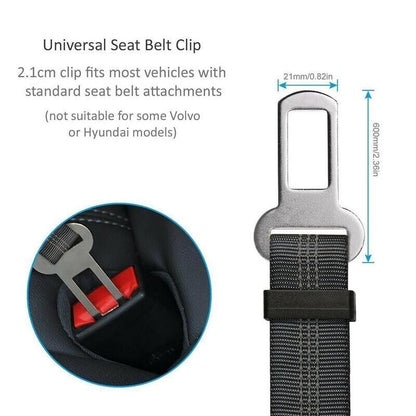 Pawlure™ 2-Pack Pet Travel Seatbelt